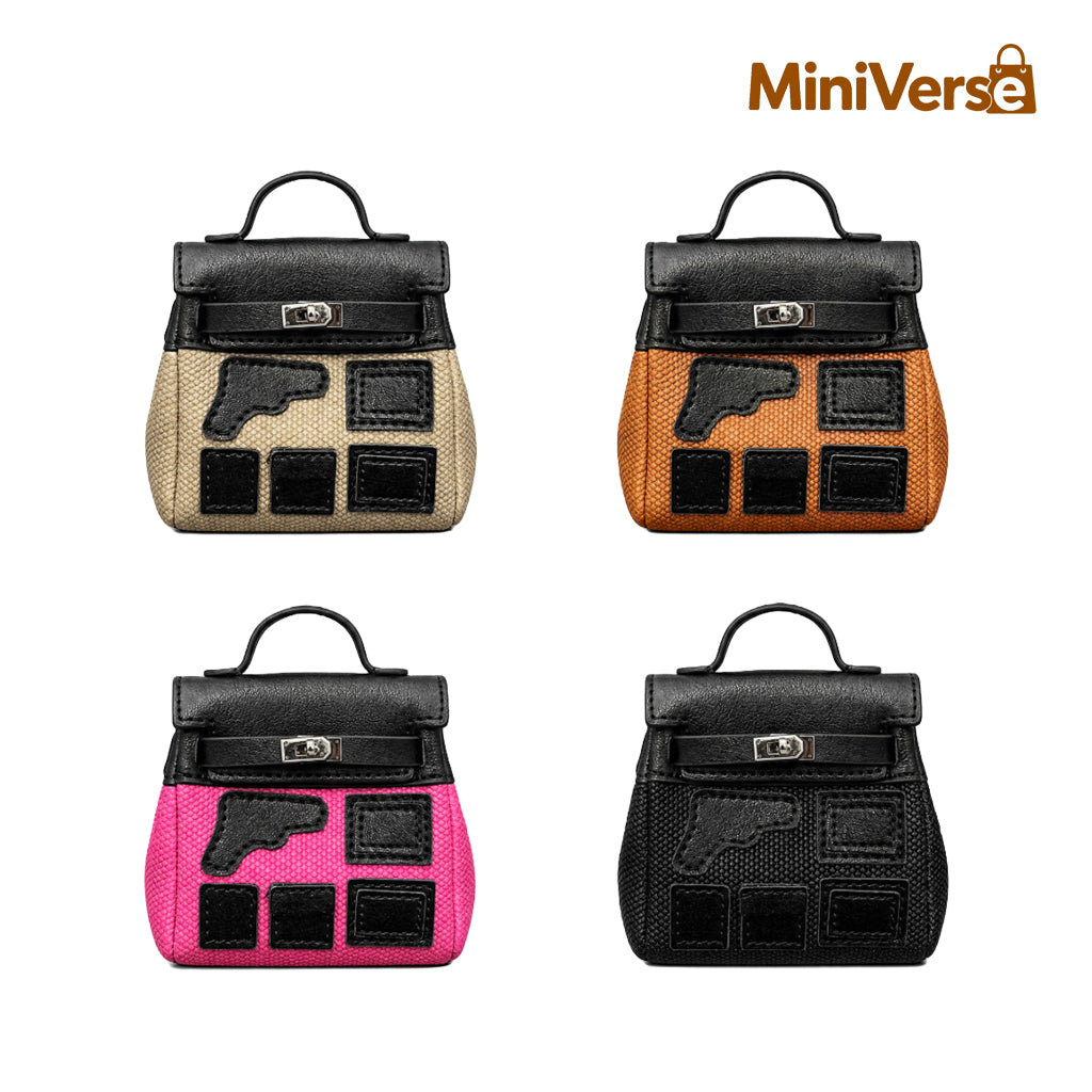 Mini House Backpack Charm – Collectible Bag Accessory
