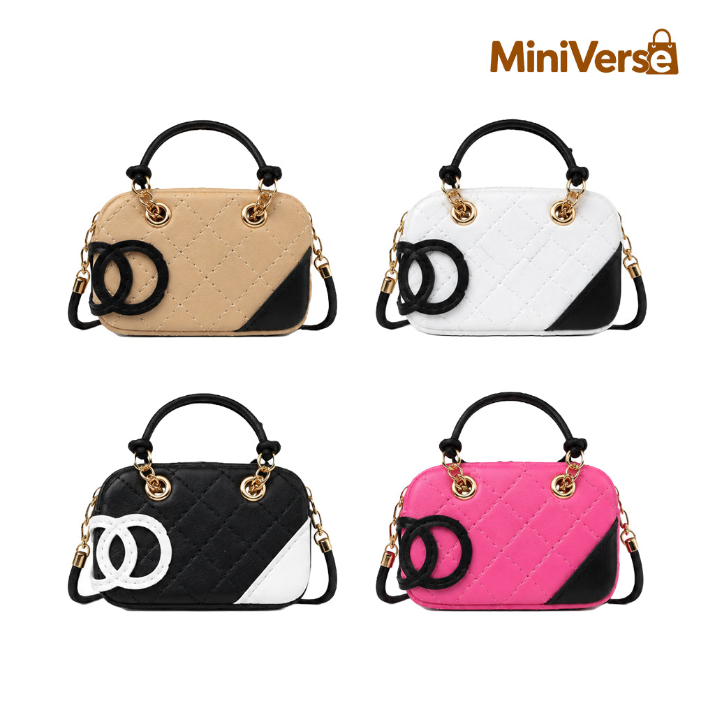 Mini Quilted Chain Bag Charm – Luxury Style Handbag Pendant